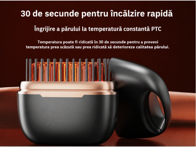 Mini Perie Electrica pentru Indreptat Parul