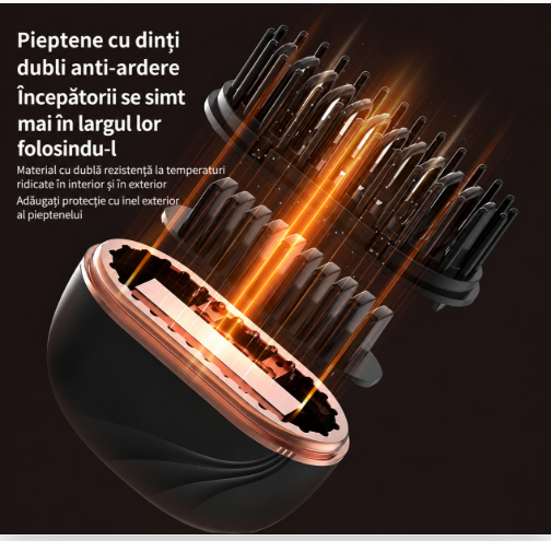 Mini Perie Electrica pentru Indreptat Parul