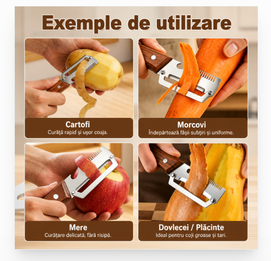 Curățător Multifuncțional de Legume
