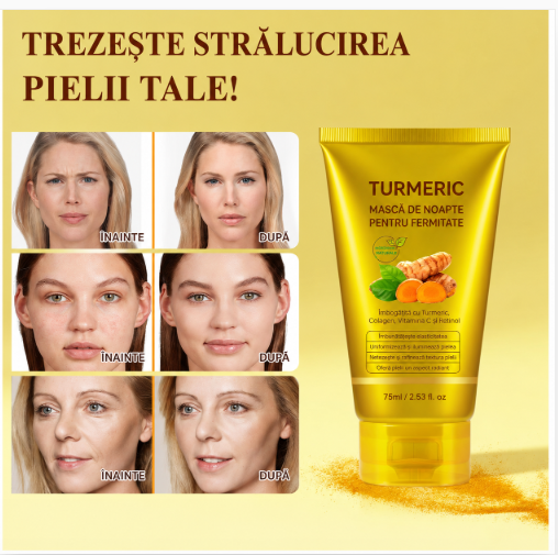 Masca Peel-Off Gold cu Turmeric & Kojic Acid      1 + 1 Gratis
