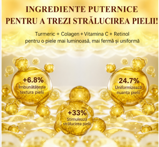 Masca Noapte Strălucire Turmeric